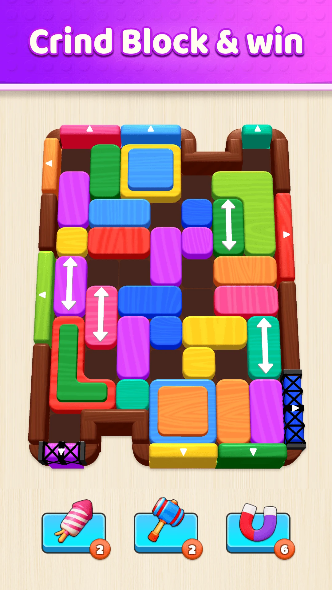 Slide Block Rush screenshot